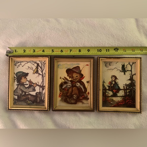 Hummel Vintage Framed Pictures Set of Three - Picture 9 of 14